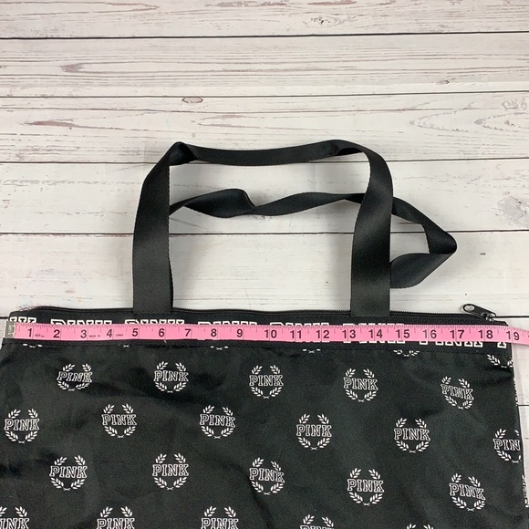 Victorias Secret "PINK" black tote - Picture 5 of 11